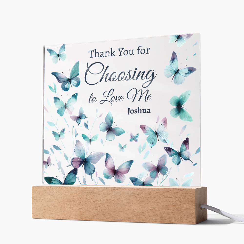 Personalized Gift from Bonus Child to Stepmom or Stepdad