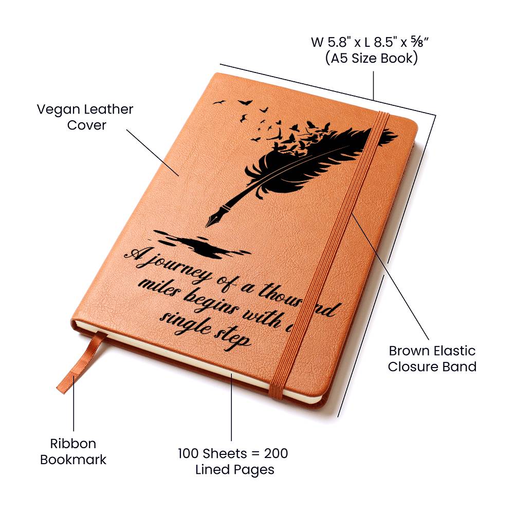 Adventure Memory Book Vegan Leather Journal - Sentimental Gifting