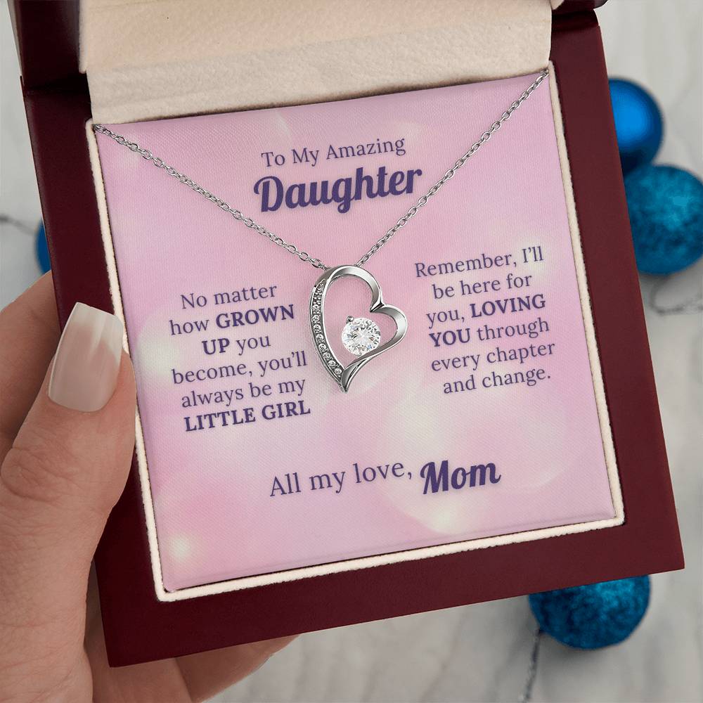 She’ll Always Be Your Little Girl – Love Necklace from Mom