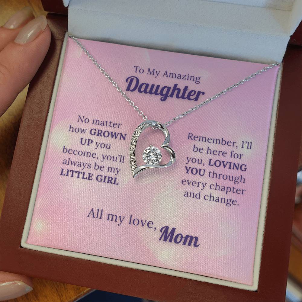 She’ll Always Be Your Little Girl – Love Necklace from Mom