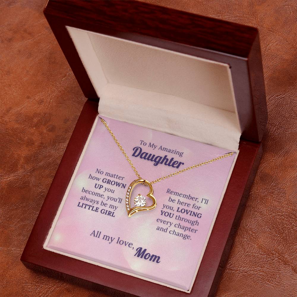 She’ll Always Be Your Little Girl – Love Necklace from Mom
