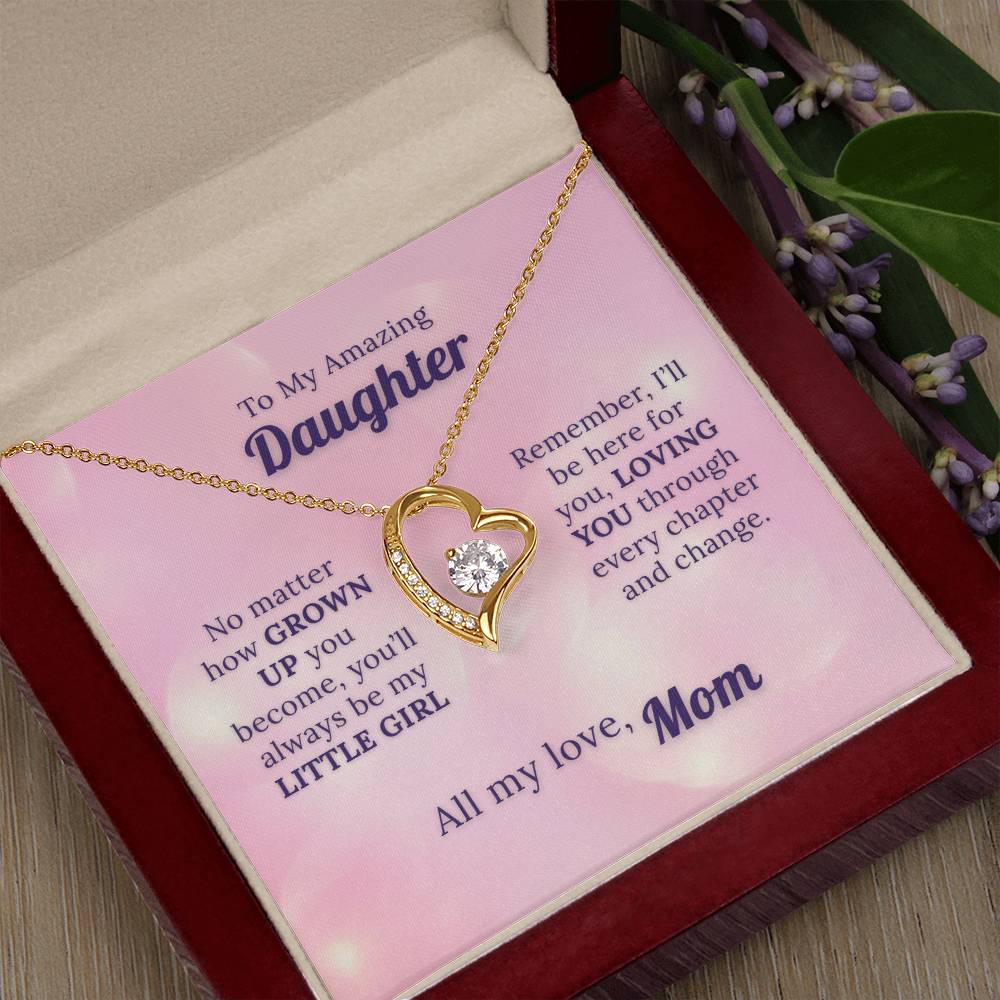 She’ll Always Be Your Little Girl – Love Necklace from Mom