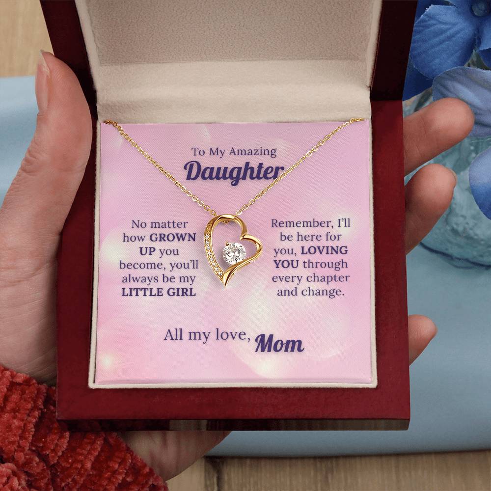 She’ll Always Be Your Little Girl – Love Necklace from Mom