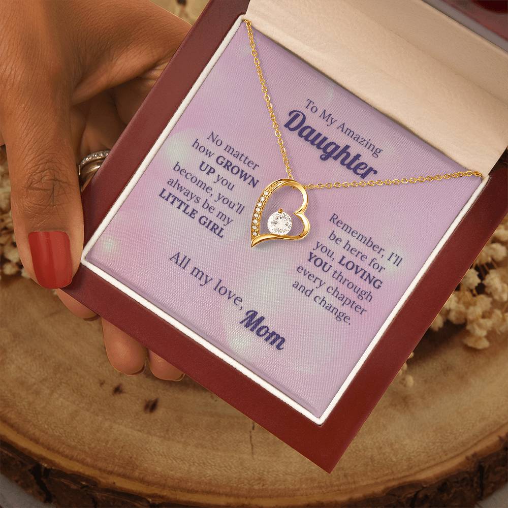 She’ll Always Be Your Little Girl – Love Necklace from Mom