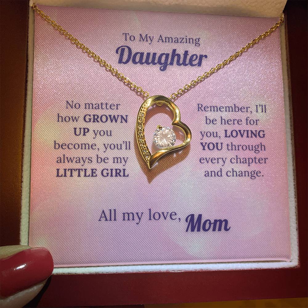She’ll Always Be Your Little Girl – Love Necklace from Mom