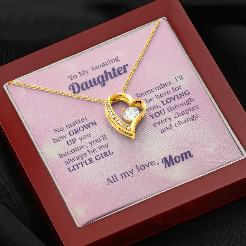 She’ll Always Be Your Little Girl – Love Necklace from Mom