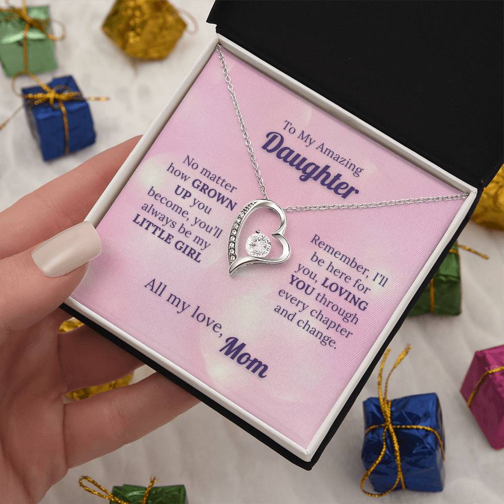 She’ll Always Be Your Little Girl – Love Necklace from Mom