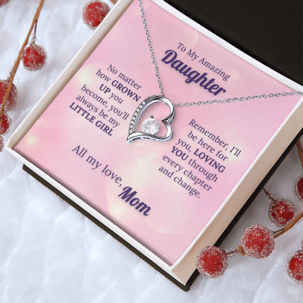 She’ll Always Be Your Little Girl – Love Necklace from Mom