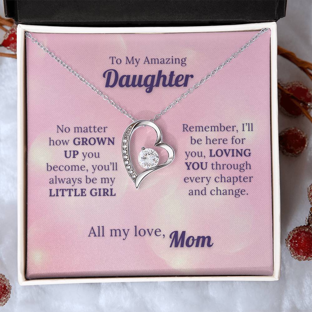 She’ll Always Be Your Little Girl – Love Necklace from Mom