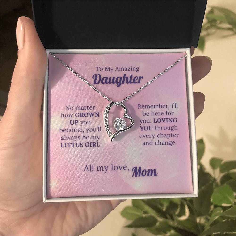 She’ll Always Be Your Little Girl – Love Necklace from Mom