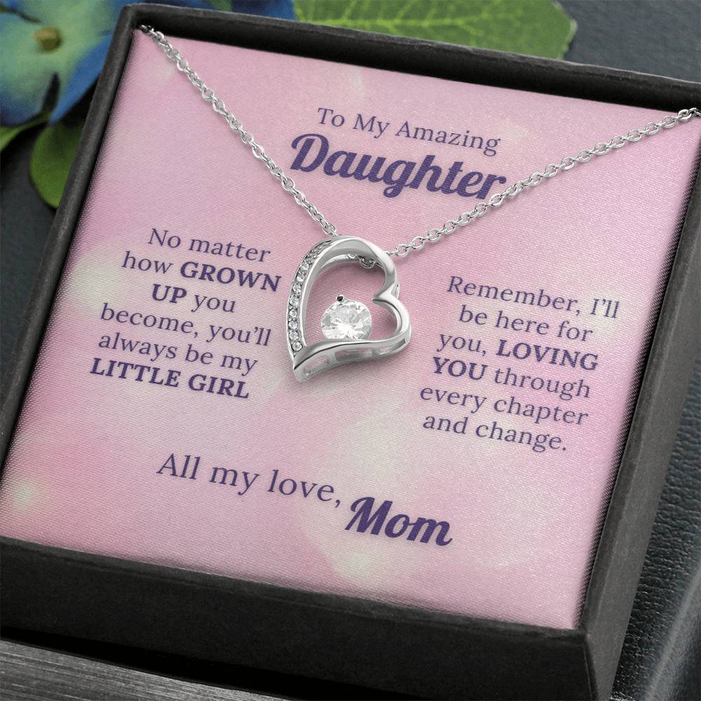 She’ll Always Be Your Little Girl – Love Necklace from Mom