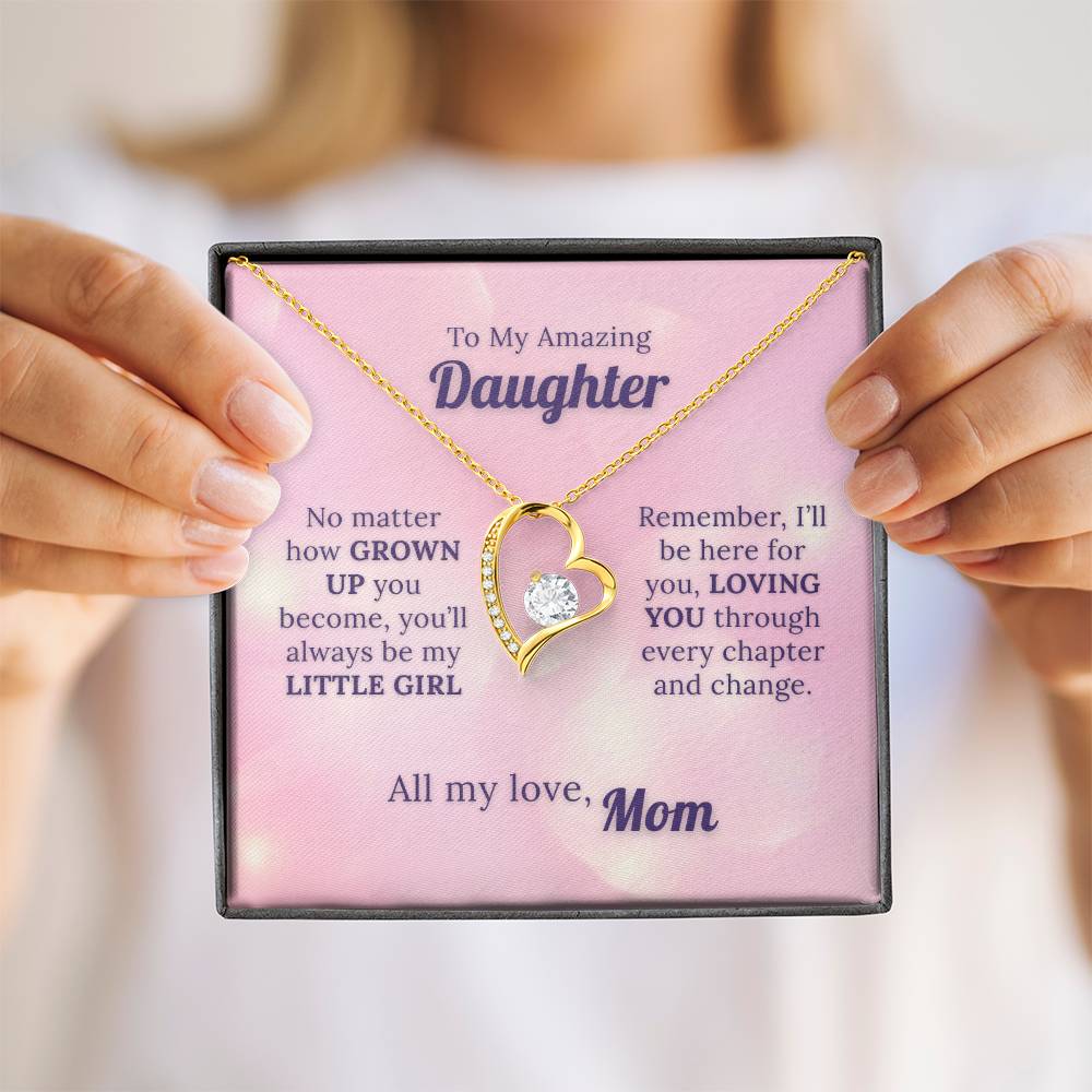 She’ll Always Be Your Little Girl – Love Necklace from Mom