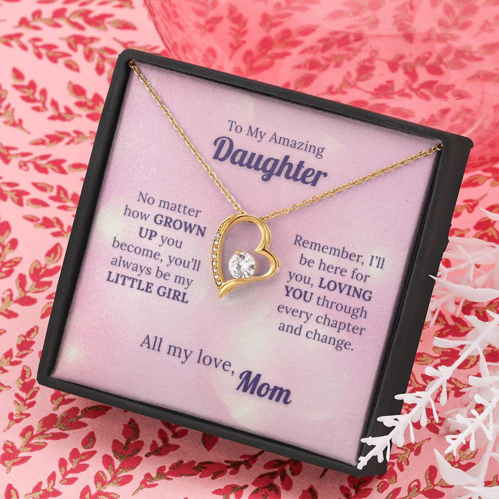 She’ll Always Be Your Little Girl – Love Necklace from Mom