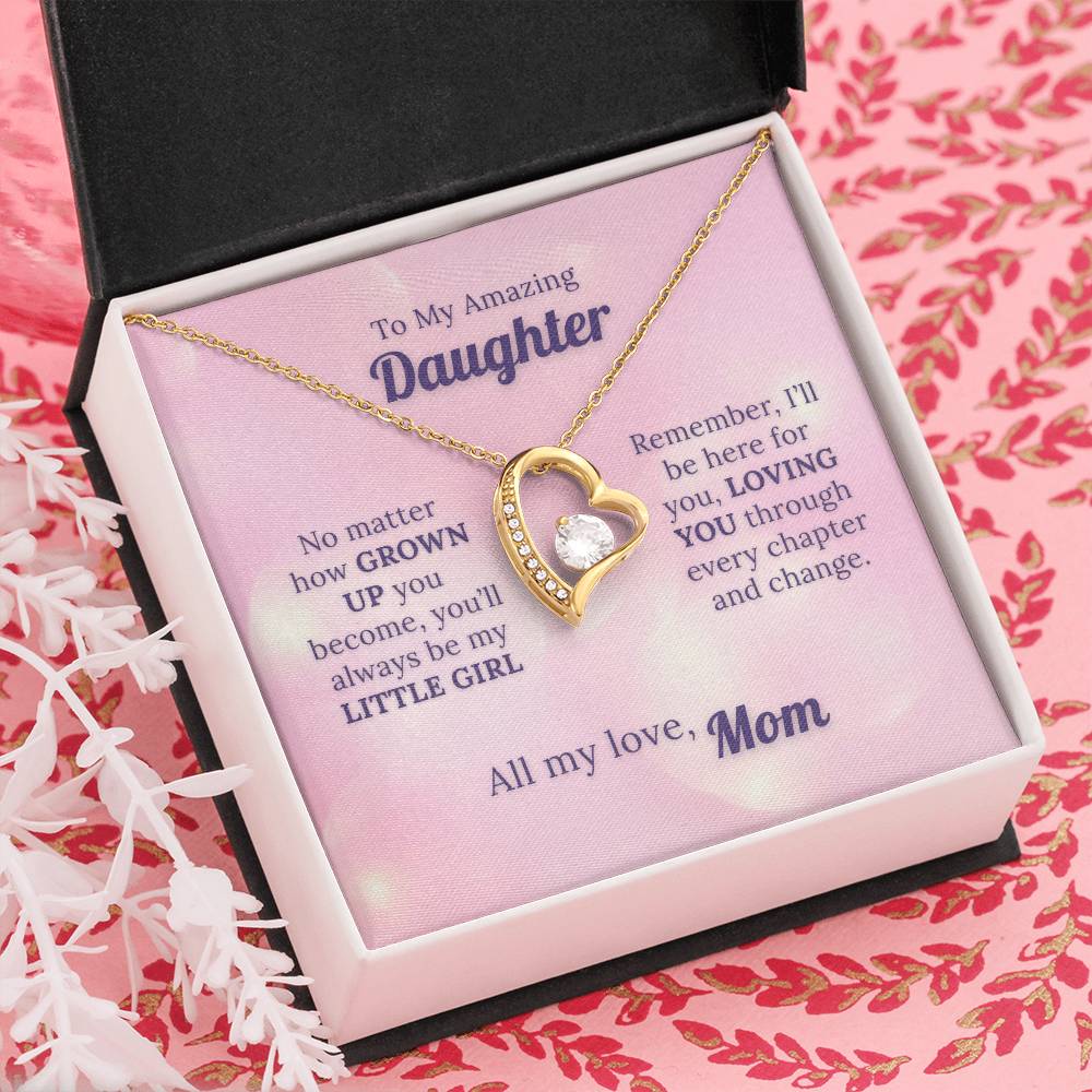She’ll Always Be Your Little Girl – Love Necklace from Mom