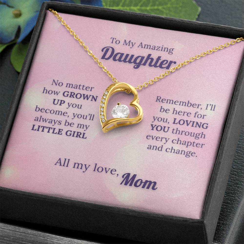 She’ll Always Be Your Little Girl – Love Necklace from Mom