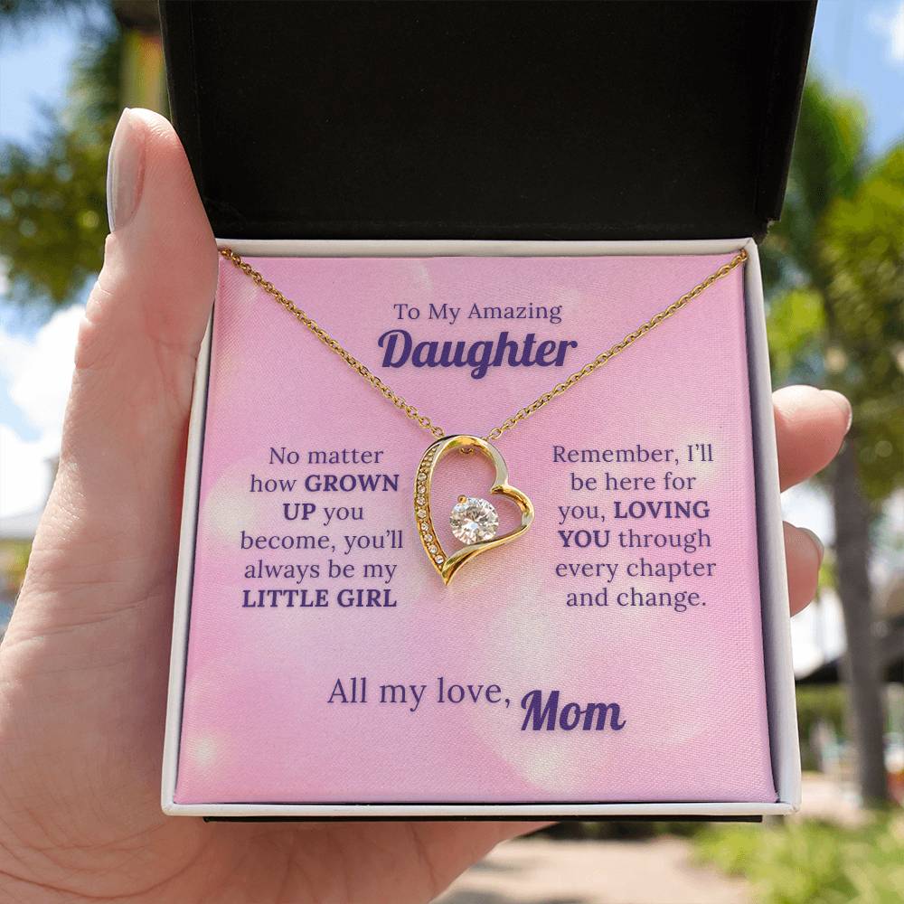 She’ll Always Be Your Little Girl – Love Necklace from Mom
