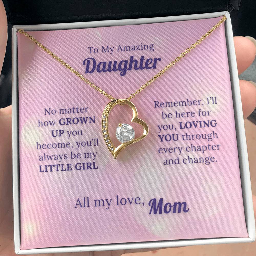 She’ll Always Be Your Little Girl – Love Necklace from Mom
