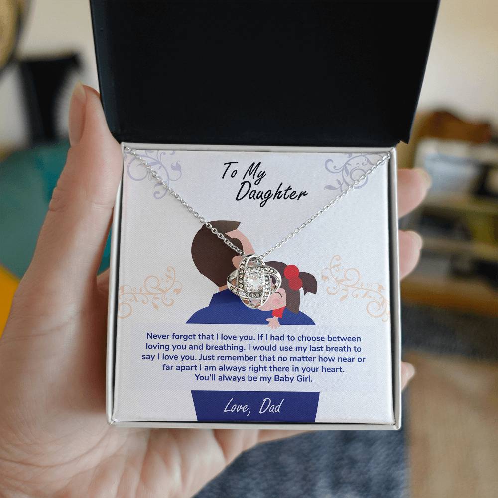 Baby Girl Forever Necklace Gift from Mom to Daughter - Sentimental Gifting