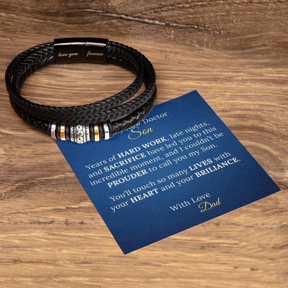 Bracelet Gift for Medical Graduate Son - Sentimental Gifting