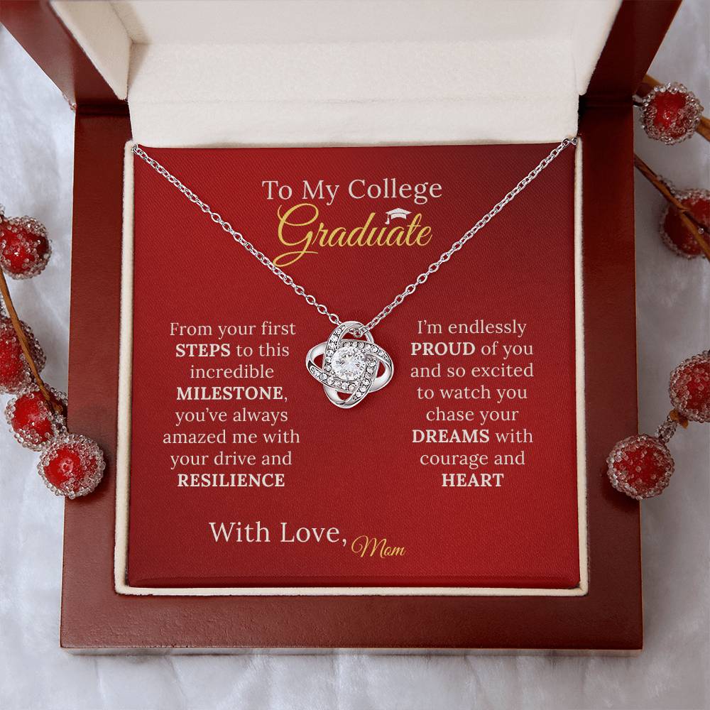 College Graduate Necklace from Parent - Sentimental Gifting