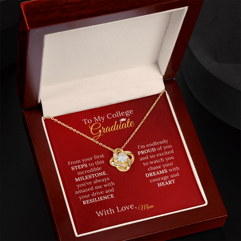 College Graduate Necklace from Parent - Sentimental Gifting