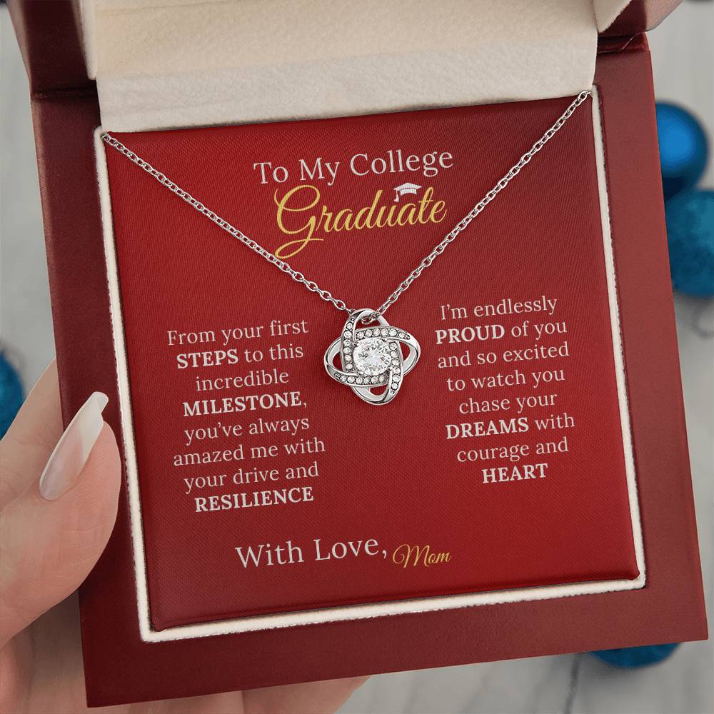 College Graduate Necklace from Parent - Sentimental Gifting