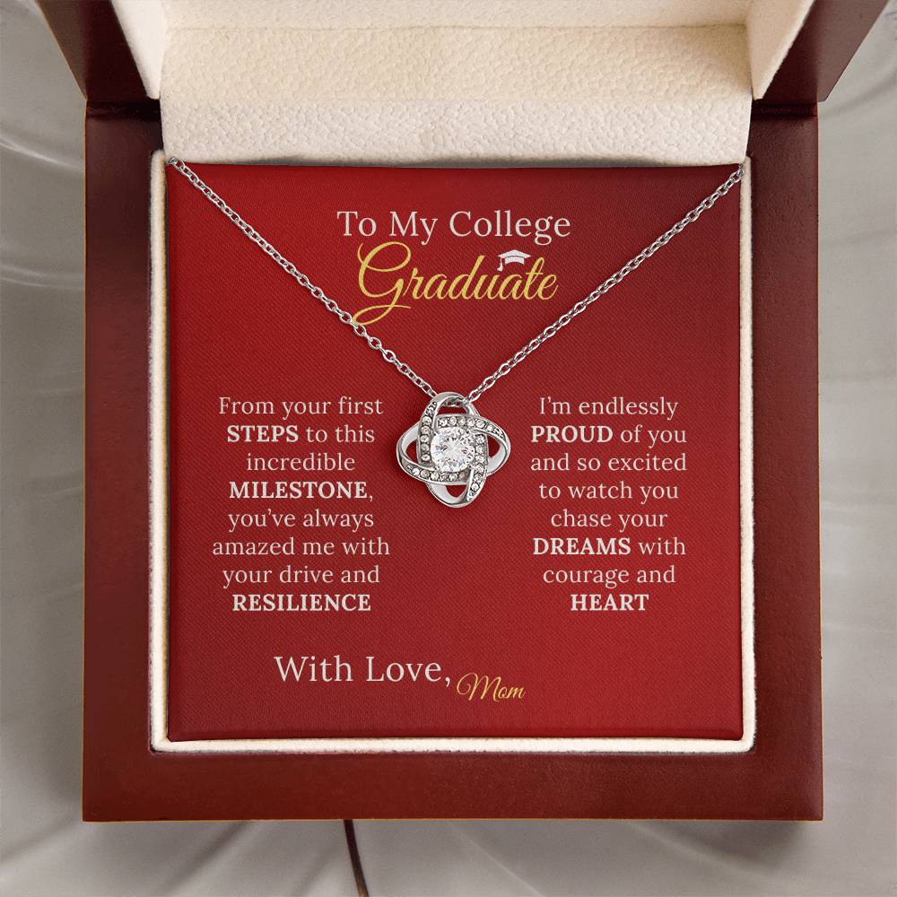 College Graduate Necklace from Parent - Sentimental Gifting
