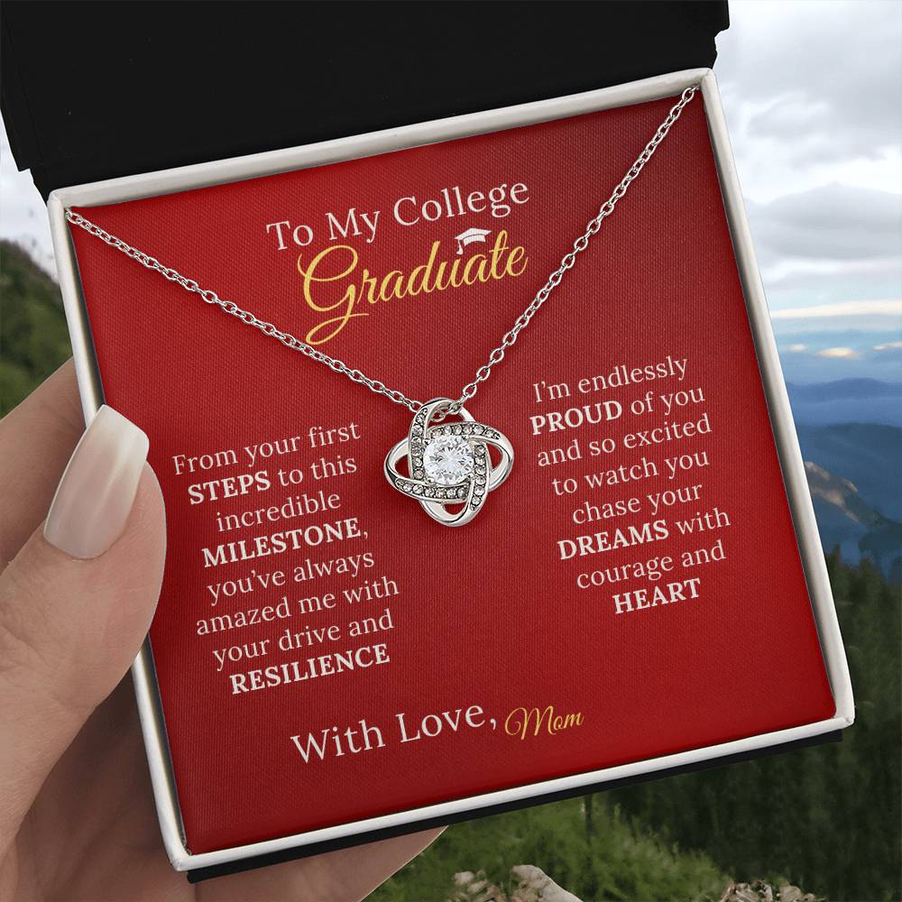 College Graduate Necklace from Parent - Sentimental Gifting