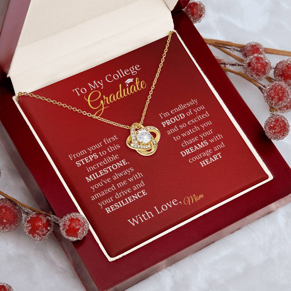 College Graduate Necklace from Parent - Sentimental Gifting