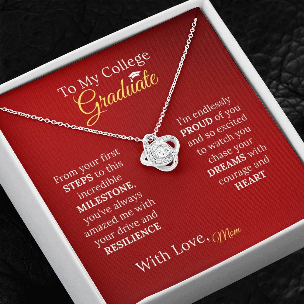 College Graduate Necklace from Parent - Sentimental Gifting