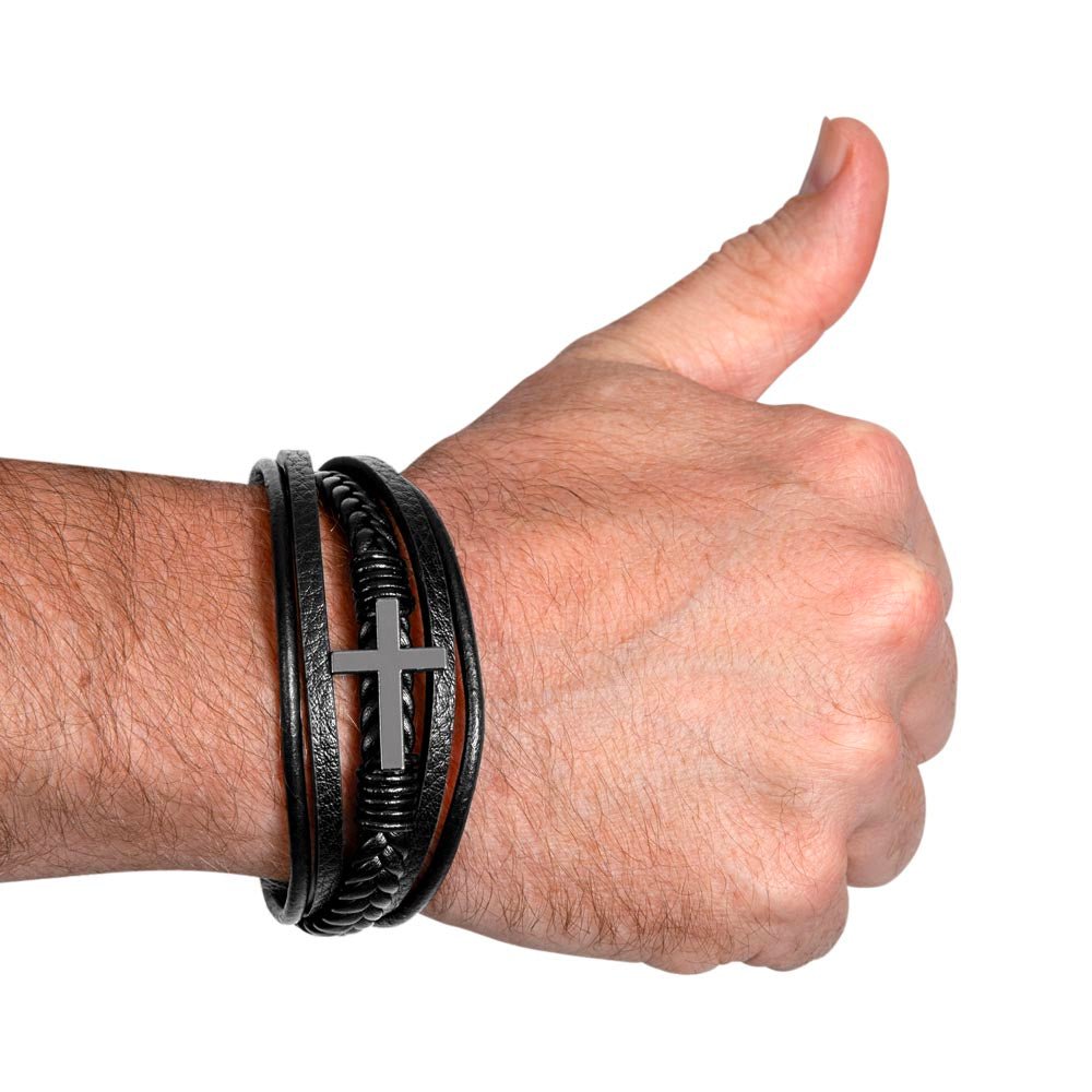 Cross Bracelet Graduation Gift to my Future Leader - Sentimental Gifting