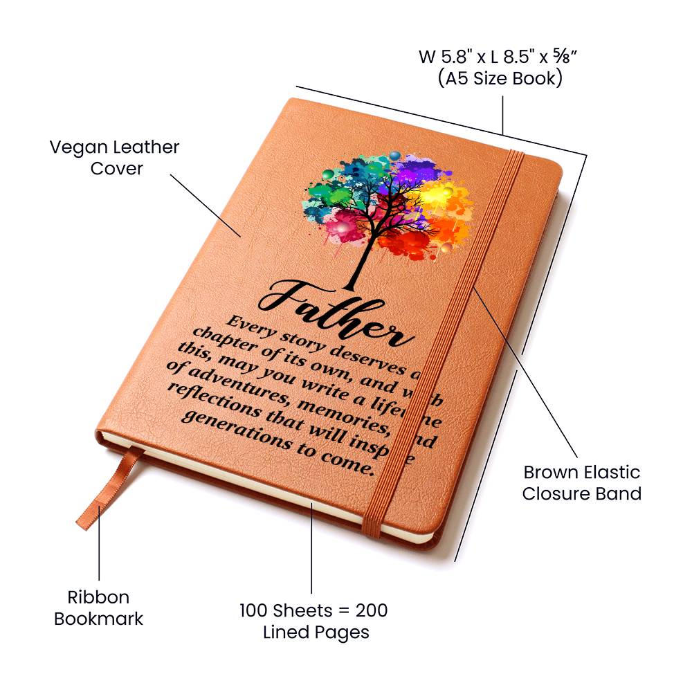 Father Legacy Journal - Memory Notebook Gift for Dad - Sentimental Gifting