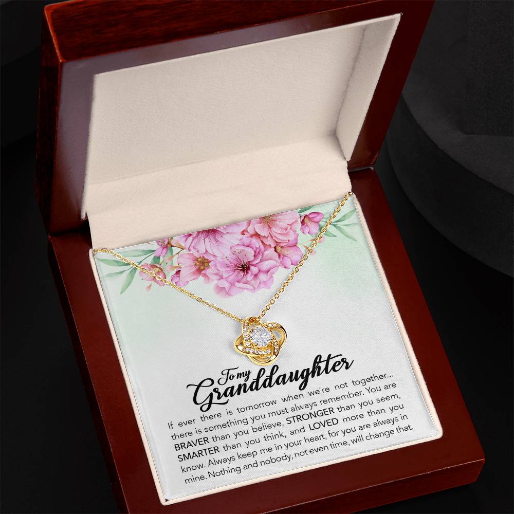 Granddaughter's Heart Necklace gift from Grandma - Sentimental Gifting