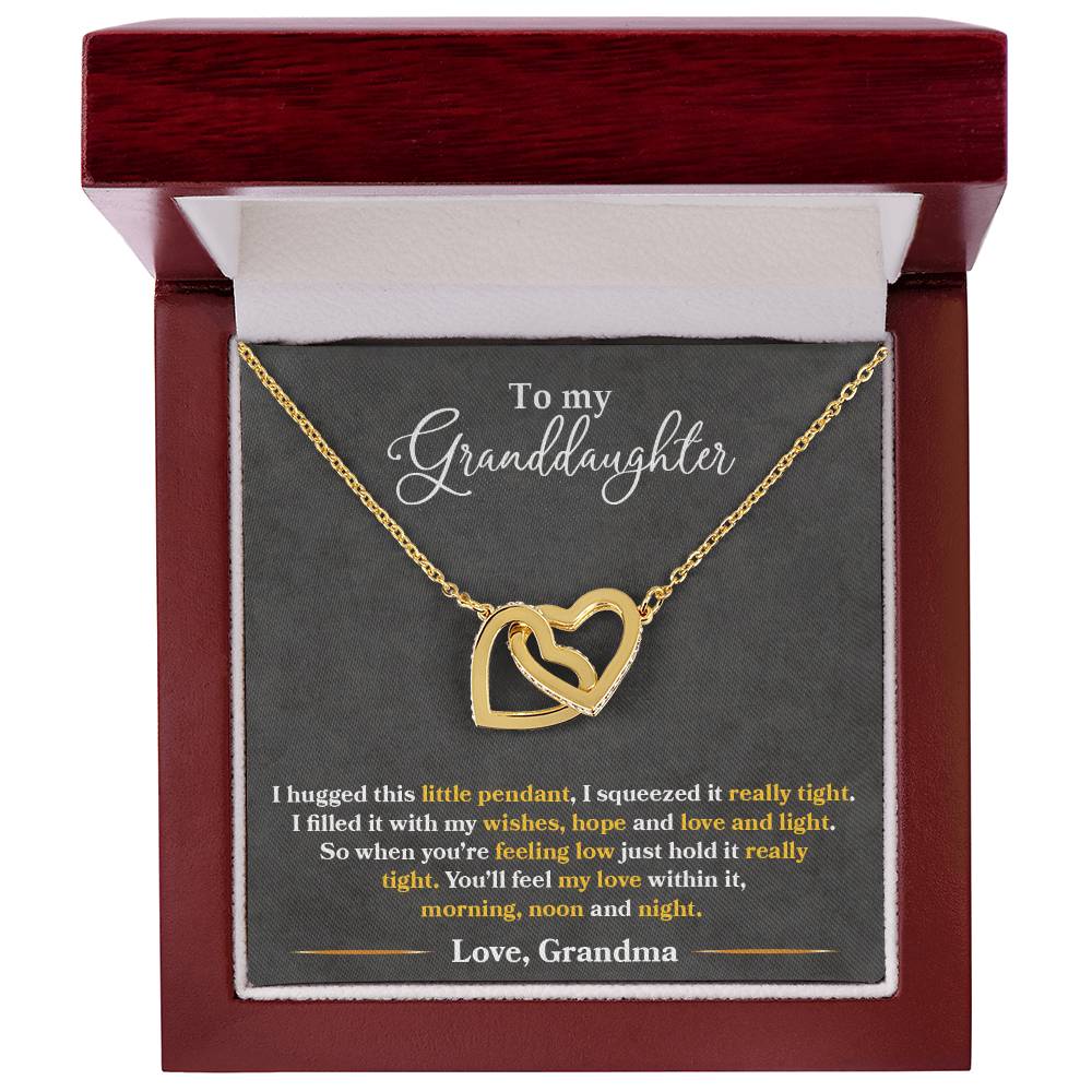 Grandma Love Necklace Gift to Granddaughter - Sentimental Gifting