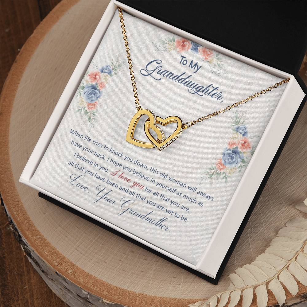 Grandmother's Love and Support Necklace Gift to Granddaughter - Sentimental Gifting
