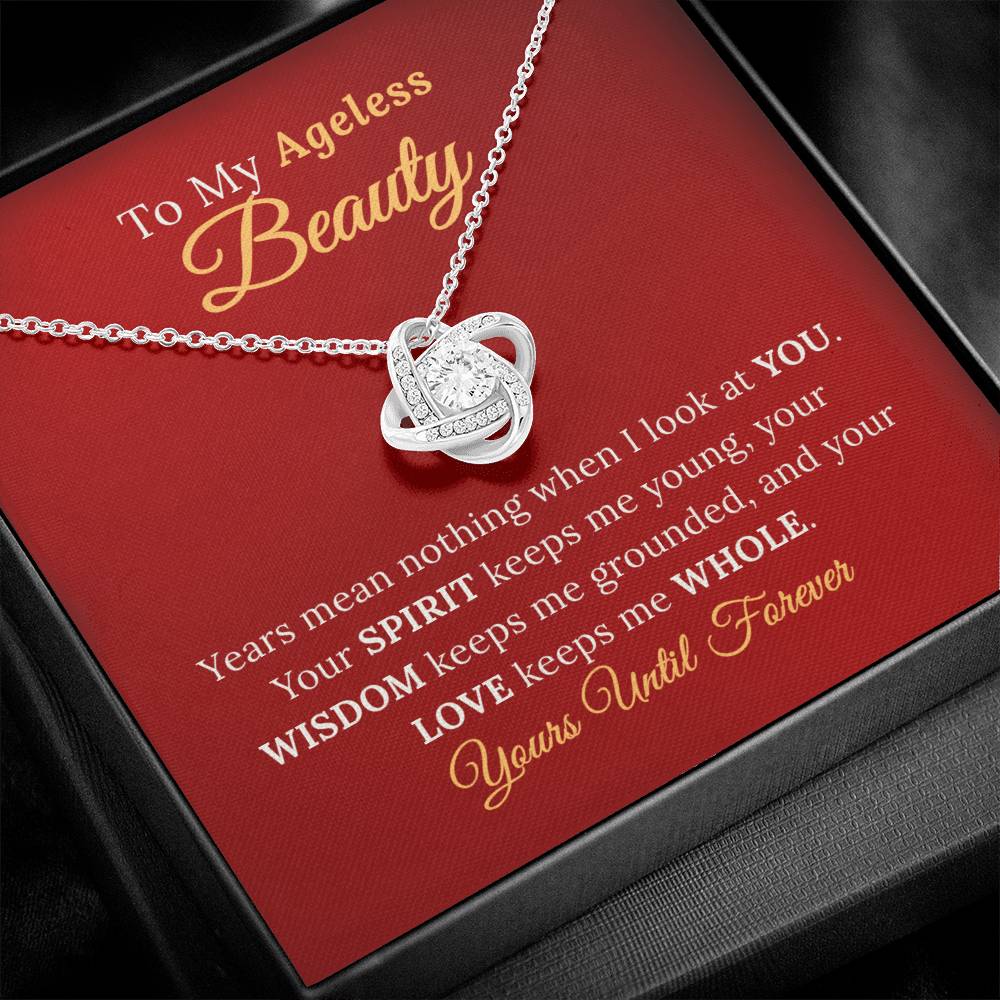Husband's Love Necklace For His Ageless Wife - Sentimental Gifting