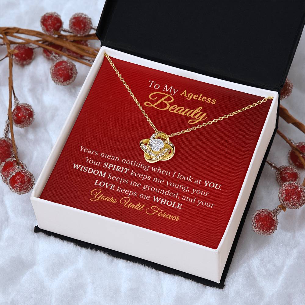Husband's Love Necklace For His Ageless Wife - Sentimental Gifting