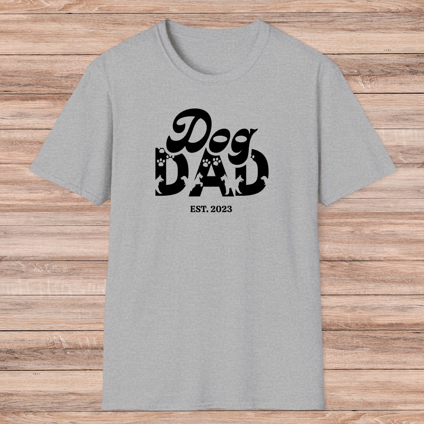 Proud Dog Dad Personalized Shirt - Sentimental Gifting