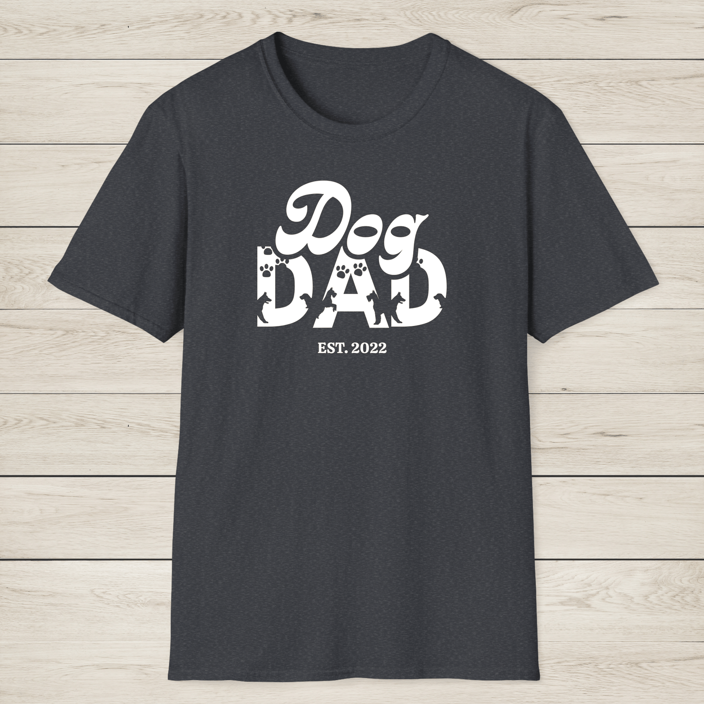 Proud Dog Dad Personalized Shirt - Sentimental Gifting