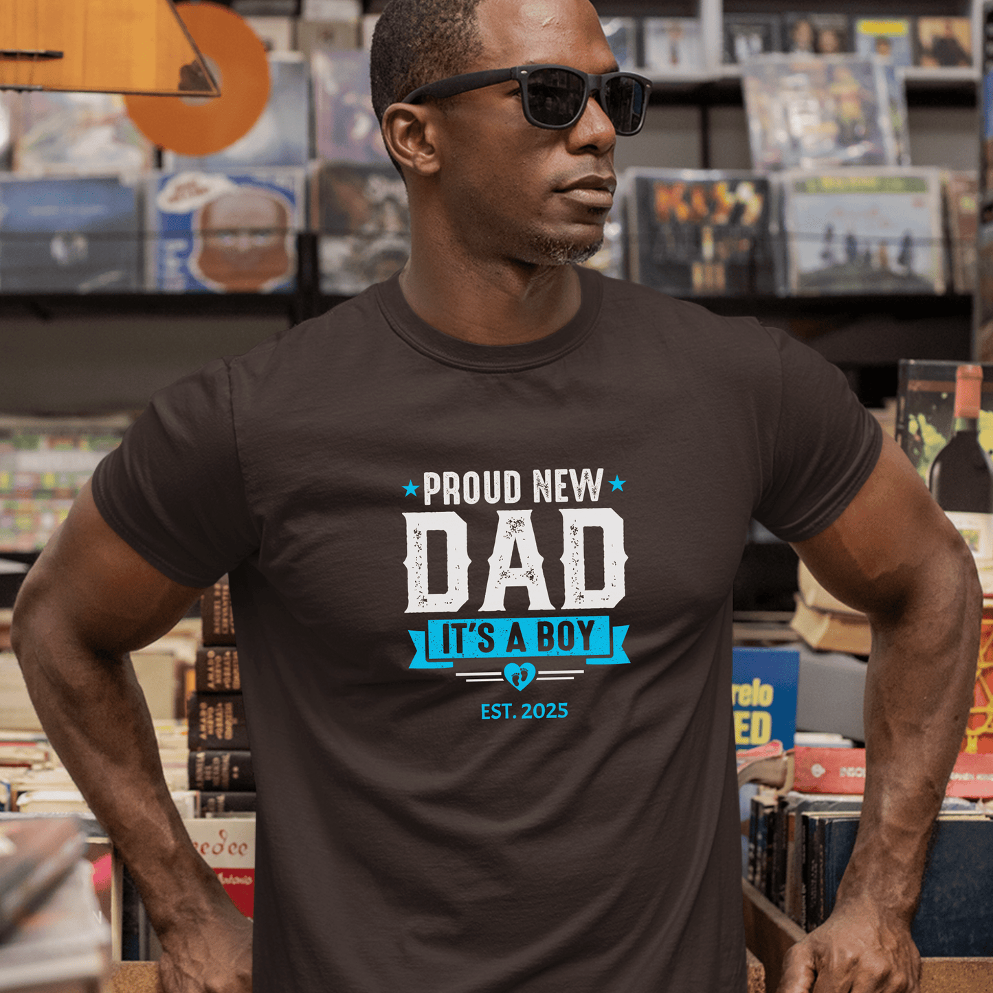 Proud New Dad Shirt – It’s a Boy! - Sentimental Gifting