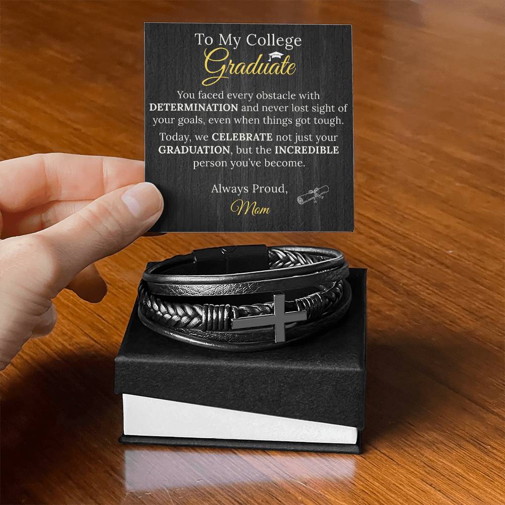 To My College Graduate Son Gift - Sentimental Gifting