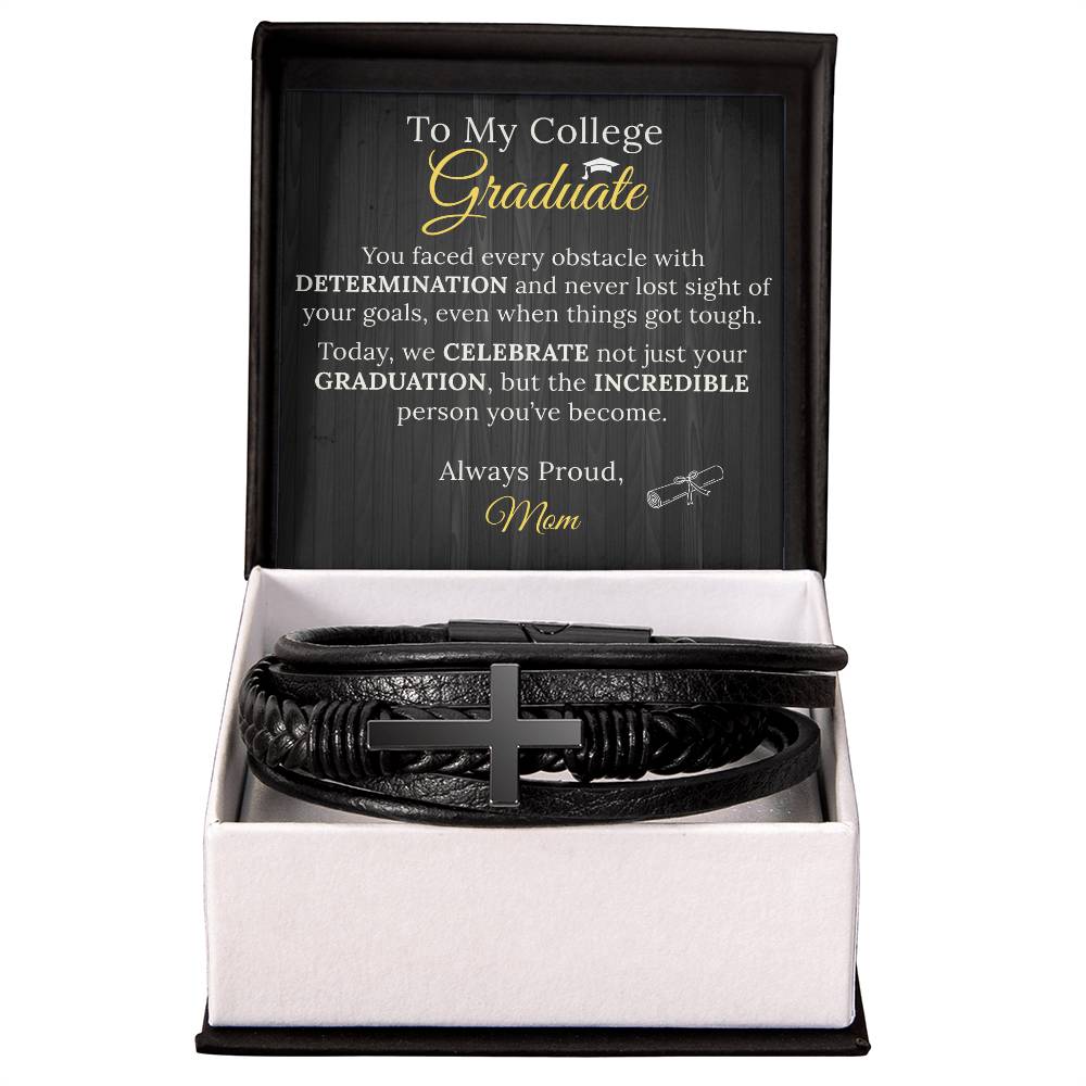 To My College Graduate Son Gift - Sentimental Gifting