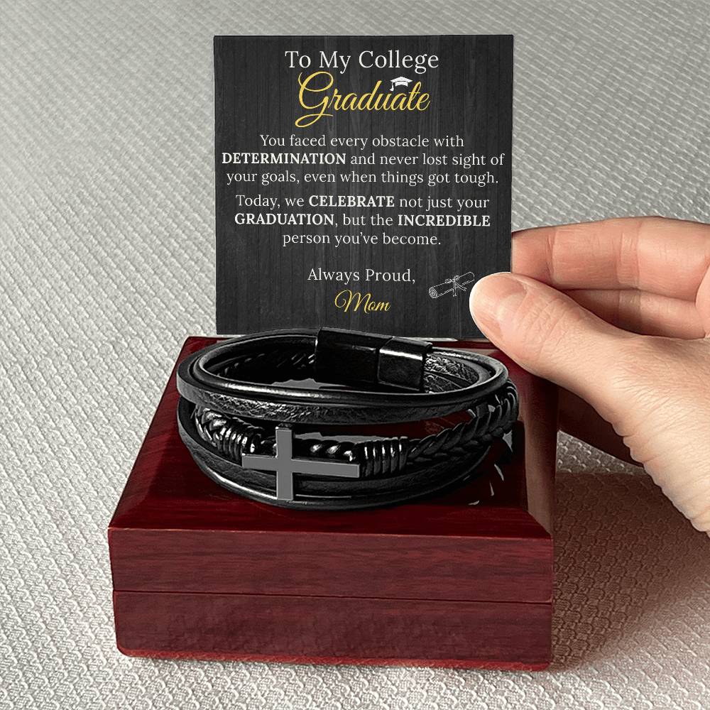 To My College Graduate Son Gift - Sentimental Gifting