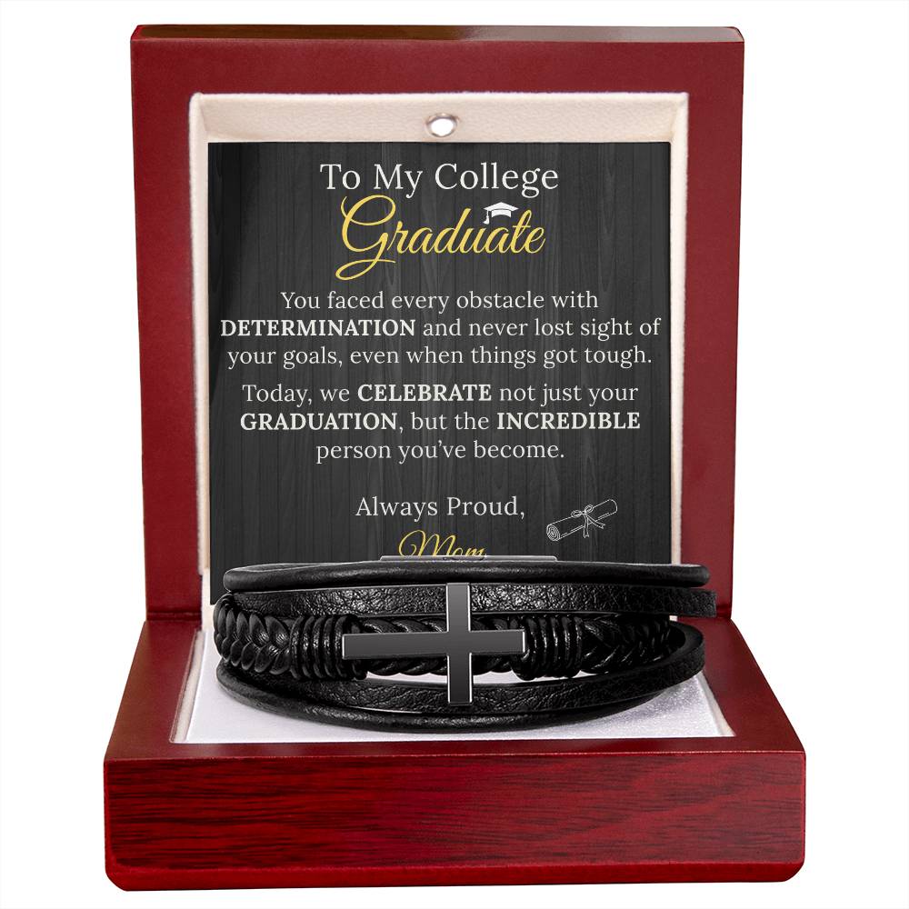 To My College Graduate Son Gift - Sentimental Gifting