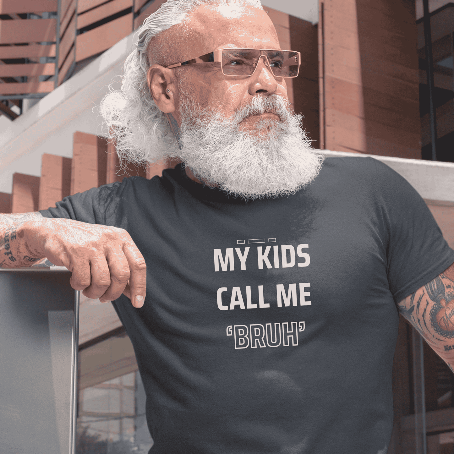 MY KIDS CALL ME "BRUH" - Cool Dad T-Shirt