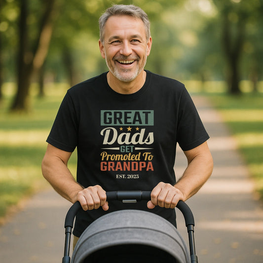 New Grandpa Shirt - Great Dads Become Grandpas