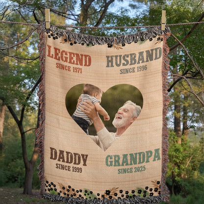 A Blanket of Firsts – Celebrating Grandpa’s Greatest Roles - Sentimental Gifting