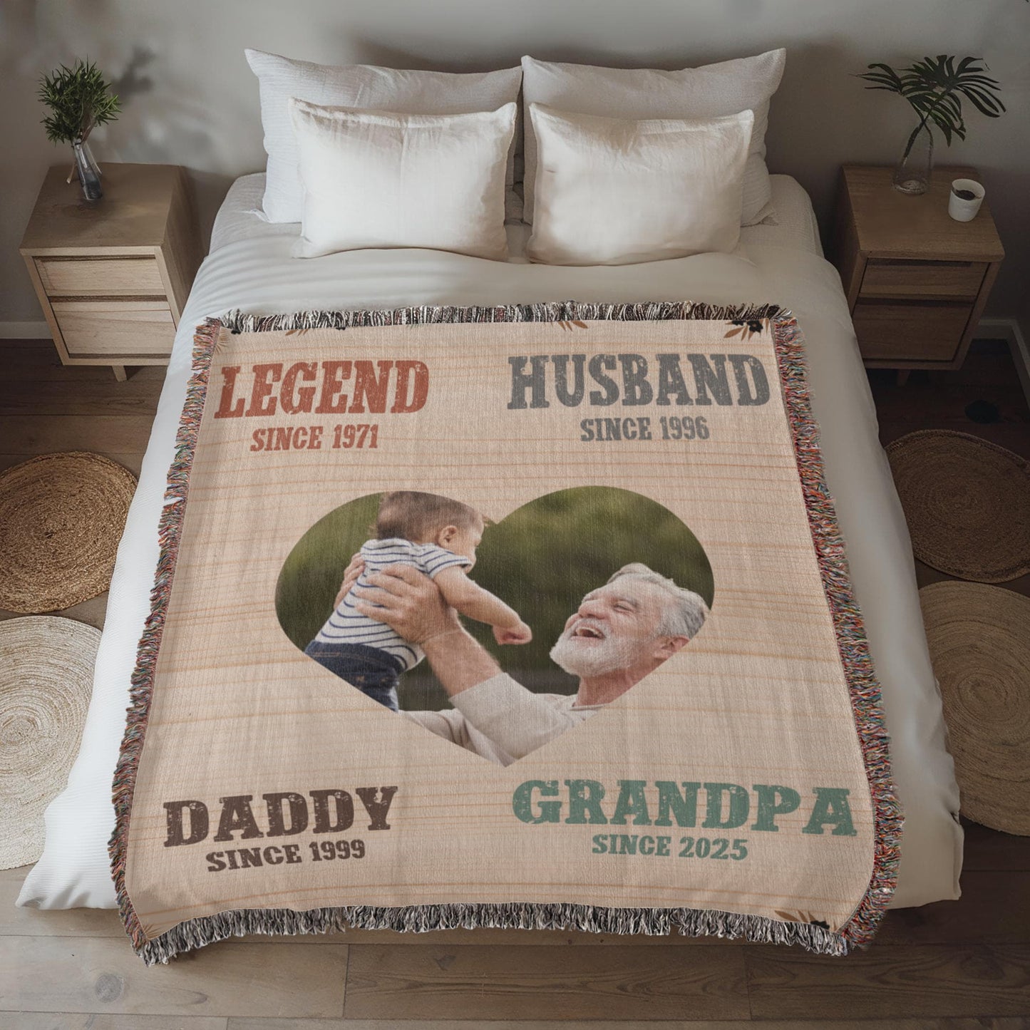 A Blanket of Firsts – Celebrating Grandpa’s Greatest Roles - Sentimental Gifting