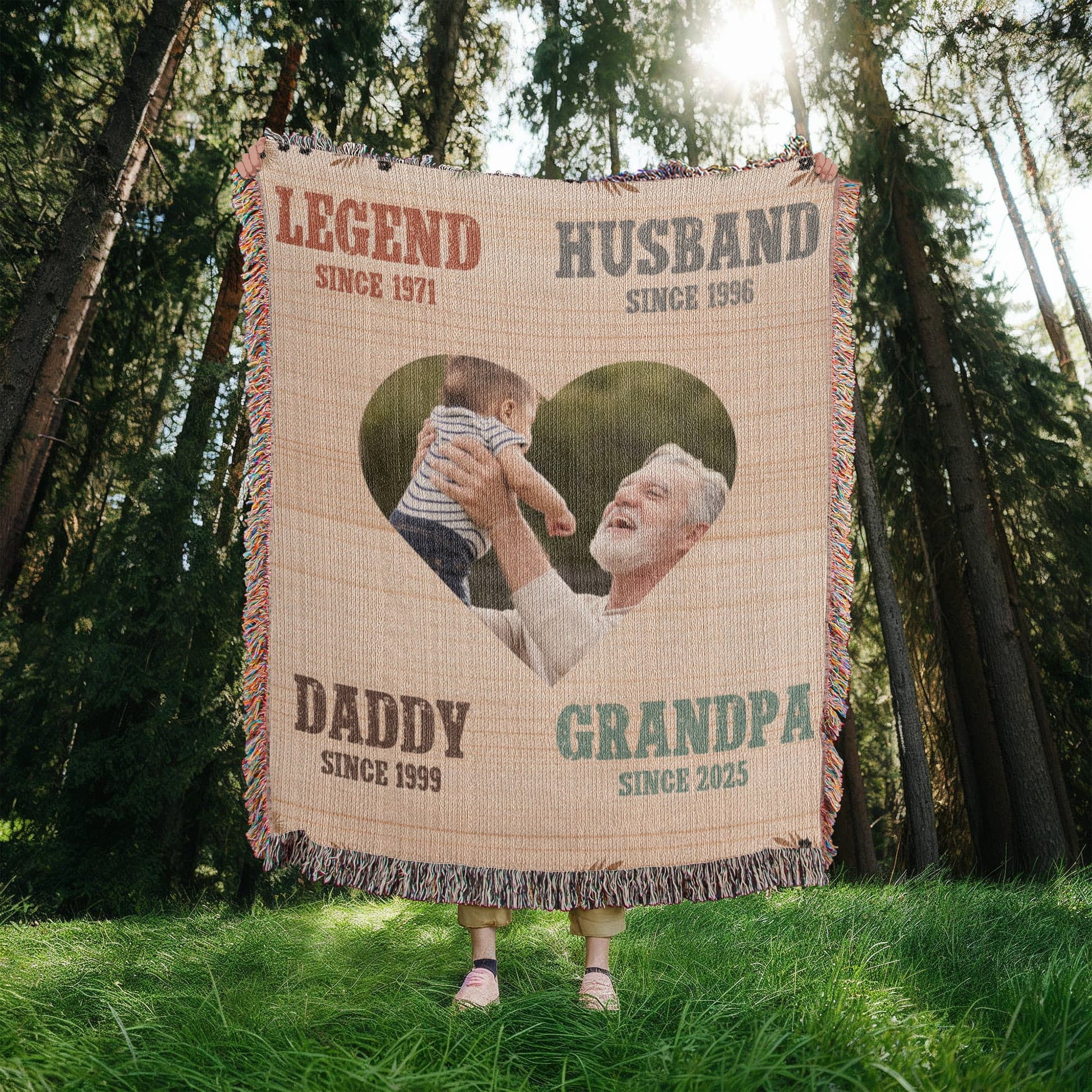 A Blanket of Firsts – Celebrating Grandpa’s Greatest Roles - Sentimental Gifting