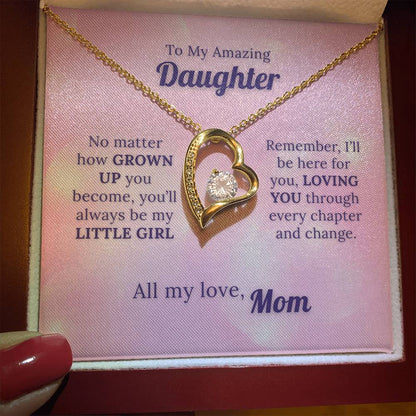 She’ll Always Be Your Little Girl – Love Necklace from Mom